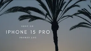 iPhone 15 Pro Cinematic Footage | 4K ProRes Log | Camera Test