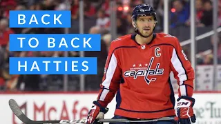 NHL 2 on 1: back to back hat tricks for Alex Ovechkin (Capitals defeat Hurricanes 6-5 in OT)