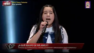 Anelly Dávila | Cuando llora mi guitarra | Audiciones a Ciegas | La Voz Kids Perú