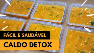 CALDO DE LEGUMES DETOX | EMAGRECE MUITO | SUPER FÁCIL DE FAZER