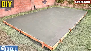 How to Build a Storage Shed Slab Foundation