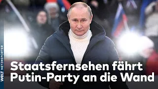 PUTINS PROPAGANDA-PARTY: Chaos-Krieg - Verzweifelter Präsident will Heimatfront motivieren