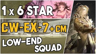 CW-EX-7 + Challenge Mode | Low End Squad |【Arknights】