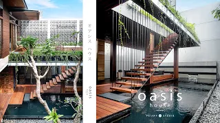 OASIS HOUSE | a Tranquil Oasis in the Middle of a Verdant Home