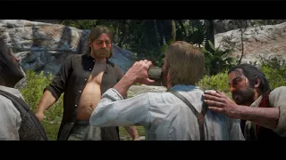 For once Micah's genuinely happy to see Arthur…