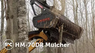 CAT 299 & HM-70DR Shearex Mulcher In Action!