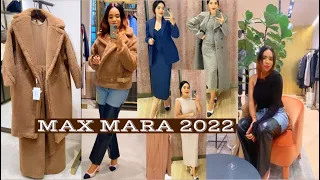 MAX MARA AUTUMN / WINTER COLLECTION EVENT 2022 / MAX MARA COAT HAUL / MABEL IN HAMBURG.