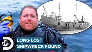 Josh Gates Discovers Lost Shipwreck In Lake Superior | Expedition Unknown