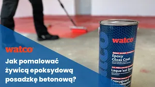 Jak pomalować żywicą epoksydową posadzkę betonową w garażu lub magazynie! | Watco Epoxyguard