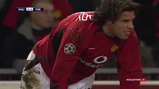 Manchester United 1 -1 Porto   2003/04 HD