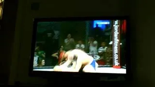 Paul Taylor goes mental in a cage