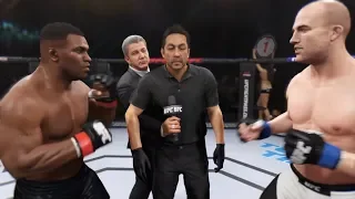 Mike Tyson vs. Patrick Cummins (EA Sports UFC 2) - CPU vs. CPU 🥊