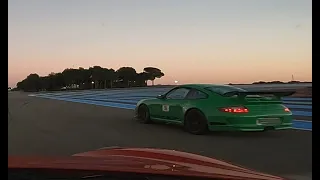 997 GT3 RS Verte 🚙🚗 Castellet by night