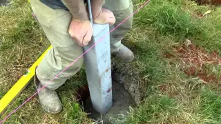 installing concrete stumps