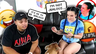 MAKING MY GIRLFRIEND JEALOUS DURING SMASH OR PASS VIDEO... *prank*