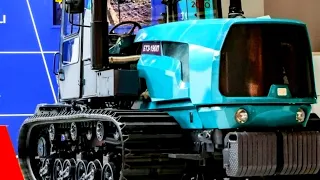 На РЕЗИНОВЫХ гусеницах НОВЫЙ российский трактор Брянского завода 2021 год первые фото