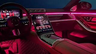 Mercedes-Benz w223 vehicle ambient lighting