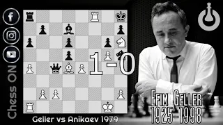 Efim Geller - Best Chess Tactics