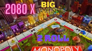 MONOPOLY Live 2080X 2 Rolls Big Win Meg win