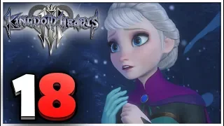 Kingdom Hearts 3 Walkthrough Part 18 Frozen Kingdom (PS4 Pro Gameplay)