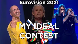 Eurovision 2021 - My Ideal Top 39 with comments (with my winnerss of national finals)