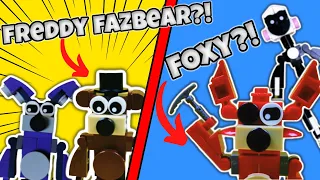 Five Nights at Freddy's z LEGO?! Zbudowałem Animatroniki i budynek Freddy Fazbear's Pizza!