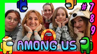 AMONG US en la VIDA REAL #7,8,9 ¿QUIEN es el IMPOSTOR? Jugando AMONG US