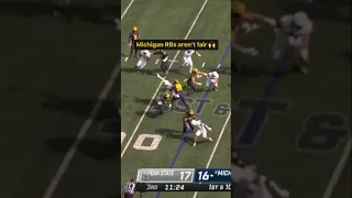 Michigan RBs Aren't Fair | Big Ten Football