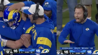 Rams INSANE Comeback WIn + Baker Mayfield Rams Debut! Raiders Season Is OVER! Rams vs Raiders