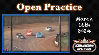 3-16-2024 Open Practice at Hagerstown Speedway