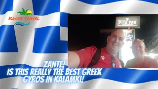 ZANTE! Is This Really The BEST Greek Gyros In Kalamaki!?