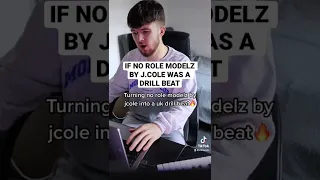 Flipping “no role modelz” into a drill beat  #shorts #sample