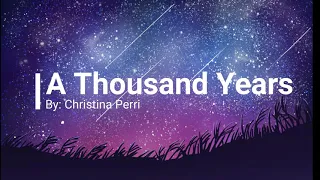 A Thousand Years - Christina Perri (1 Hour Music Lyrics) 🎵