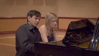 Brahms - Hungarian Dance #1 in G Minor, Vieness Piano Duo