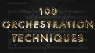 100 Orchestration Techniques