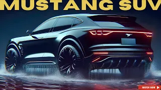 NEW 2025 Ford Mustang SUV Official Reveal - This WOW AMAZING!