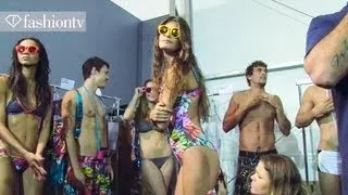 Blueman Swimwear Models Backstage at Summer 2013 Fashion Rio - Brazil Fashion Week | FashionTV