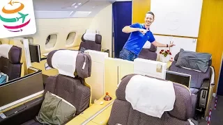 Lufthansa FIRST Class A380 nur für uns | YourTravel.TV