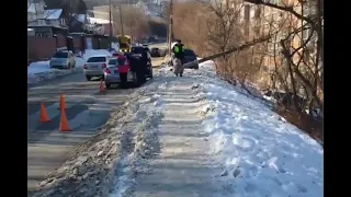 В Находке на улице Пограничной в ДТП пострадали три машины