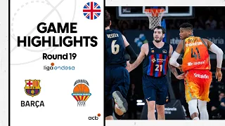 Barça - Valencia Basket (81-75) GAME HIGHLIGHTS| Liga Endesa 2022-23