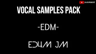 VOCAL DROP SAMPLE PACK +200 WAD | ED4M JM | DROP EDM | 2015