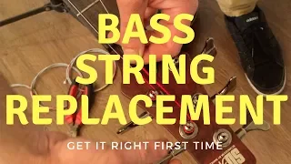 How to change bass strings