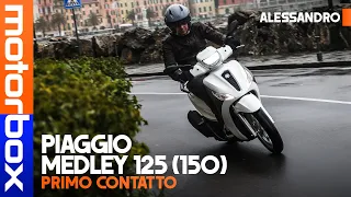 Piaggio MEDLEY | Lanciata la SFIDA all'HONDA SH!