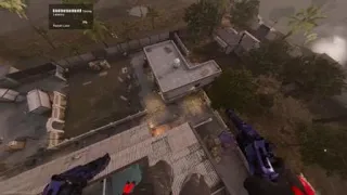 Mw2 new flying method - on top of maps glitch!