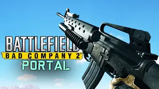 Battlefield Bad Company 2 Portal - All Weapons Showcase in 4K Ultra