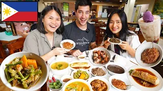 Foreigners Try Filipino Food in MANILA! Spicy Bicol LAING! Filipino Street Food Makati Philippines