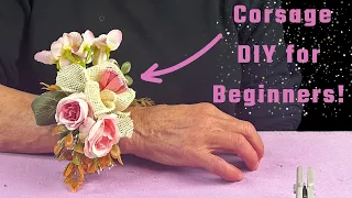 Quick Corsage DIY for Beginners!