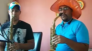 SAXO ALTO Y TENOR. mambo de merengue parte 1. PERICO RIPIAO...