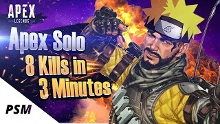 8 Kills in 3 Minutes in Apex Solo
