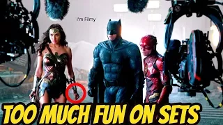 Justice League Bloopers and Behind the Scenes - Gal Gadot 2017